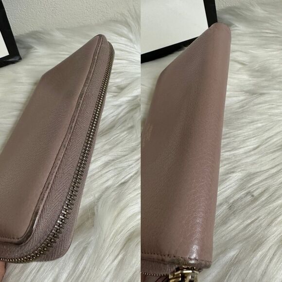 💯Authentic Gucci Zipped Around Long Wallet🍀 - Picture 4 of 14